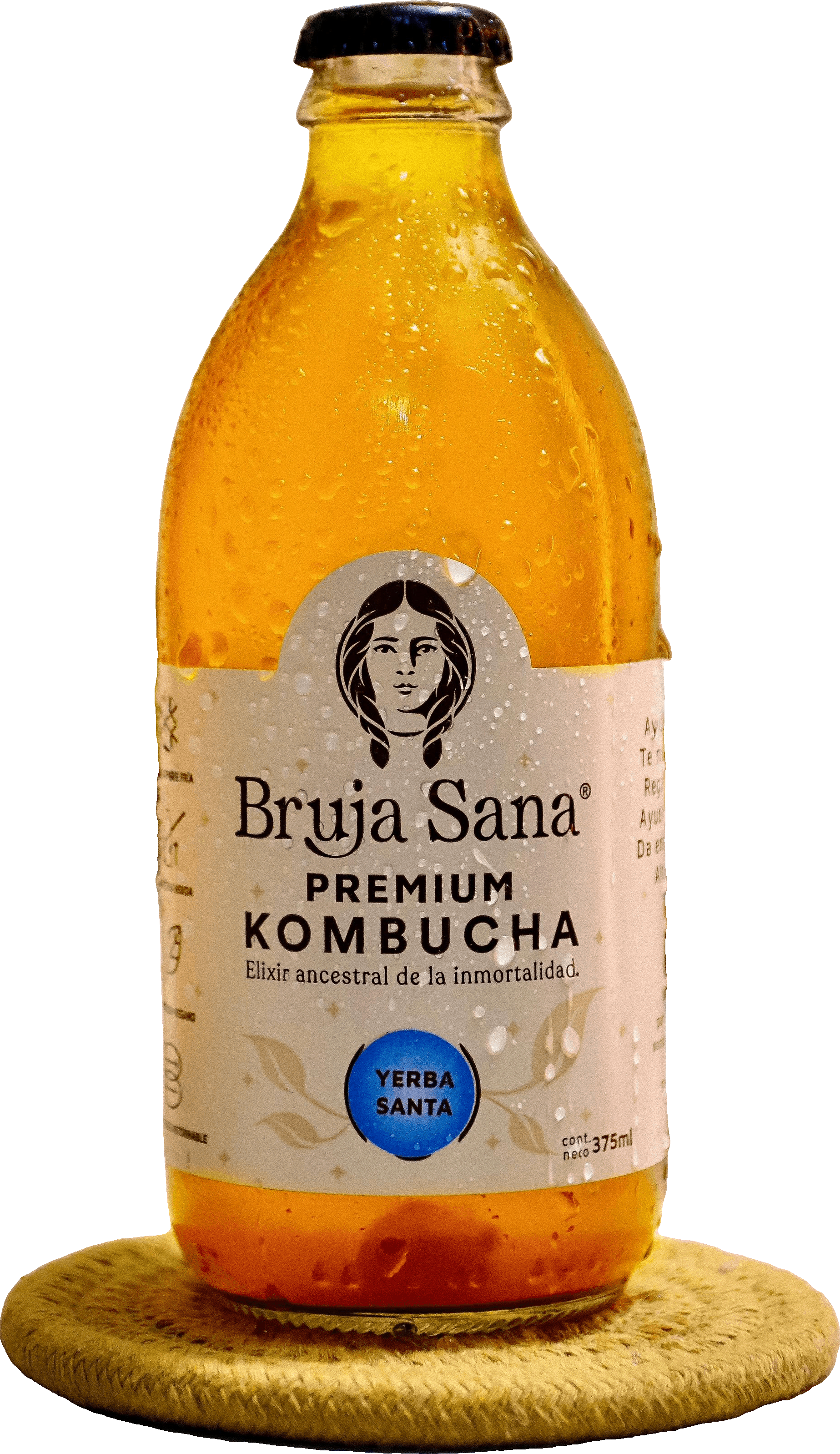 Kombucha Bruja Sana sabor Yerba Santa