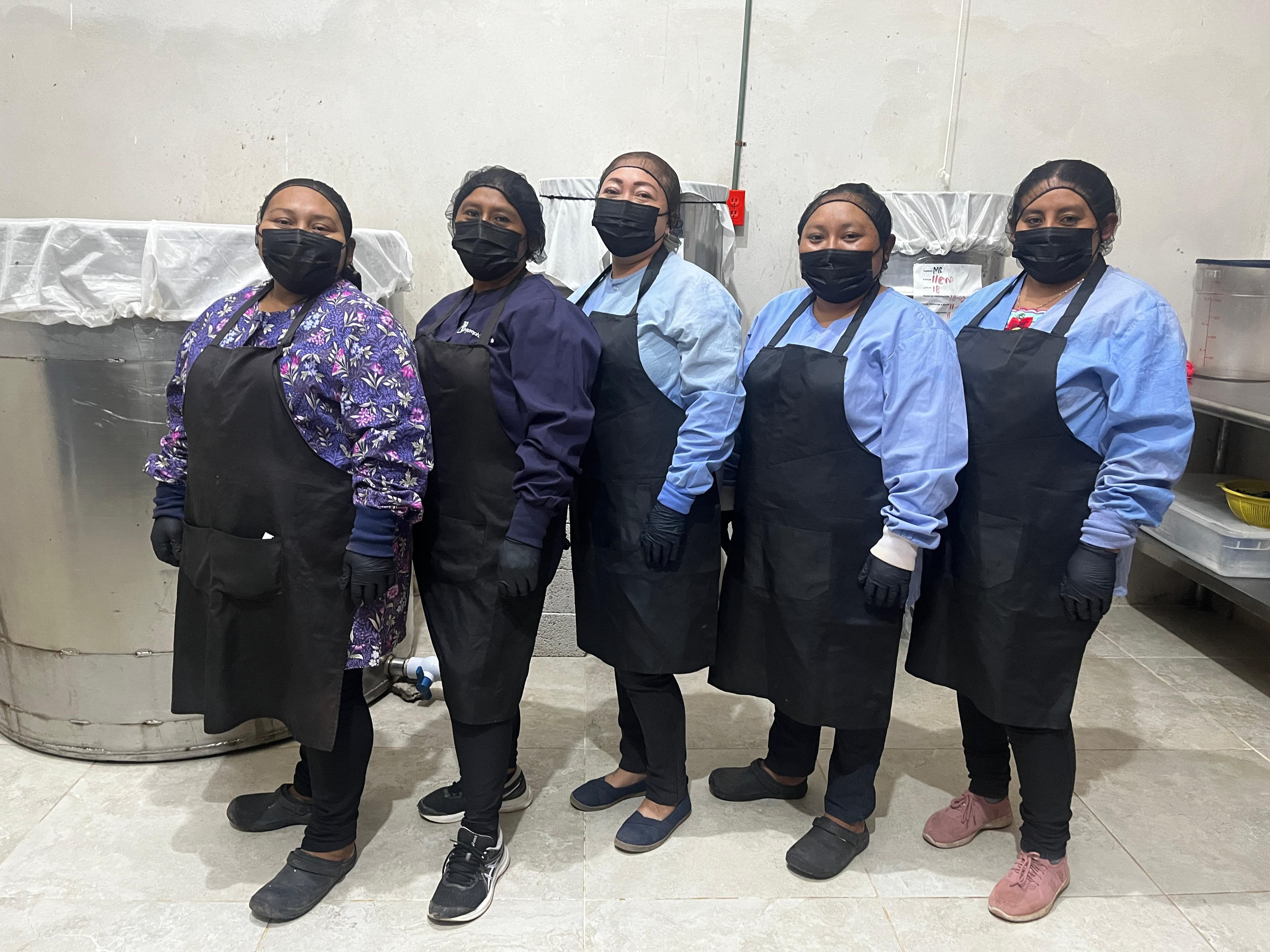 Línea de producción artesanal de Bruja Sana